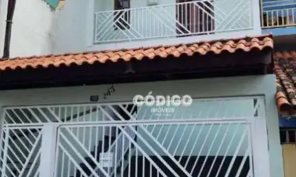 Sobrado com 3 dormitórios à venda, 170 m² por R$ 560.000,00 - Parque Continental II - Guarulhos/SP