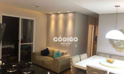Apartamento com 3 dormitórios à venda, 71 m² por R$ 595.000,00 - Vila Augusta - Guarulhos/SP