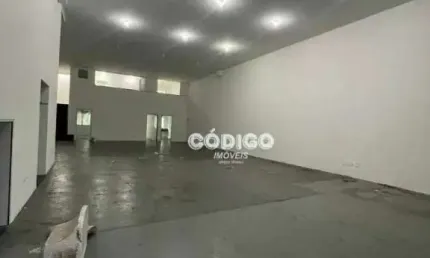 Salão para alugar, 250 m² por r$ 9.358,00/mês - parque continental i - guarulhos/sp