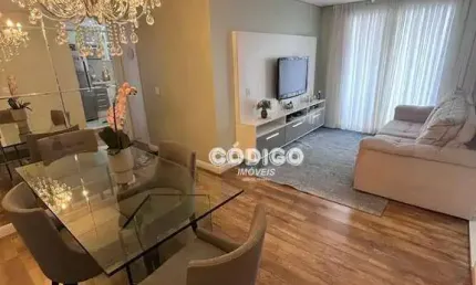 Apartamento com 2 dormitórios à venda, 64 m² por r$ 430.000,00 - picanço - guarulhos/sp