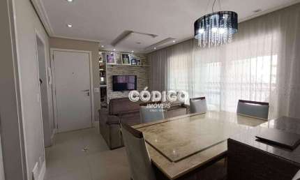 Apartamento com 3 quartos, sendo que 2 são suítes, 86 m², à venda por R$ 905.000 - Vila Augusta - Guarulhos/SP