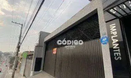 Galpão para alugar, 335 m² por r$ 10.323,00/mês - jardim santa edwirges - guarulhos/sp