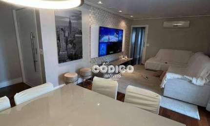 Apartamento com 3 dormitórios para alugar, 134 m² por R$ 8.700,00/mês - Vila Augusta - Guarulhos/SP