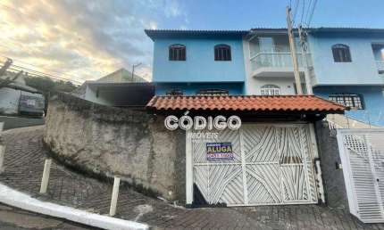 Sobrado para alugar, 160 m² por R$ 3.434,00/mês - Jardim Santa Mena - Guarulhos/SP