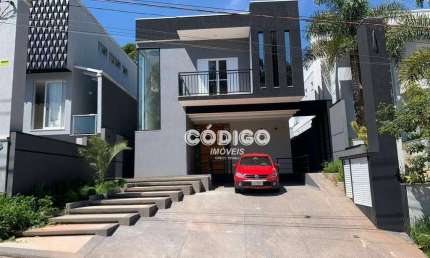 Sobrado com 4 dormitórios para alugar, 275 m² por R$ 11.490,00/mês - Residencial Real Park - Arujá/SP