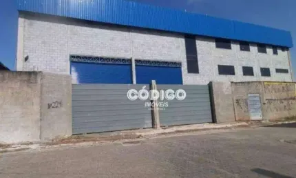 Galpão para alugar, 1900 m² por r$ 61.500,00/mês - jardim fátima - guarulhos/sp