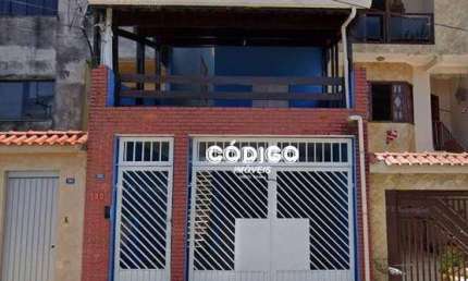 Sobrado com 4 dormitórios para alugar, 200 m² por R$ 2.700,00/mês - Parque Continental II - Guarulhos/SP