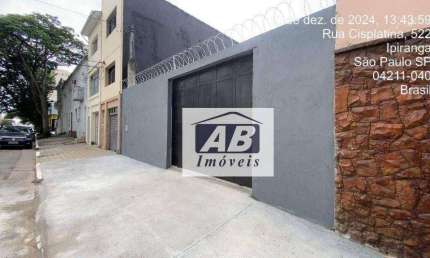 Terreno para alugar, 200 m² por R$ 4.880,00/mês - Ipiranga - São Paulo/SP