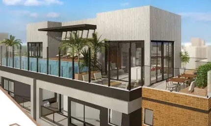 Apartamentos de 50 a 52 (m²) à venda (Lançamento), 01 suíte, 01 vaga coberta, varanda grill, Jardim