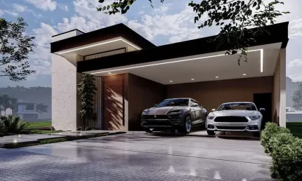 Casa à venda,03 suítes, 02 vagas, piscina e área gourmet, condomínio residencial euroville ii, brag