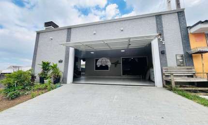 Casa com 3 quartos à venda na Rua Santa Priscila, 222, Iguaçu, Fazenda Rio Grande, 100 m2 por R$ 380.000