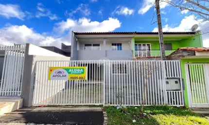 Casa com 2 quartos para alugar na Rua Flamingos, 1521, Gralha Azul, Fazenda Rio Grande, 118 m2 por R$ 1.520