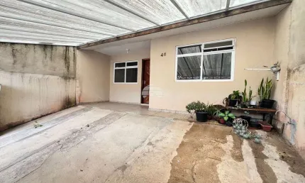 Casa em condomínio fechado com 2 quartos à venda na Travessa Piên, 450, Estados, Fazenda Rio Grande, 75 m2 por R$ 230.000