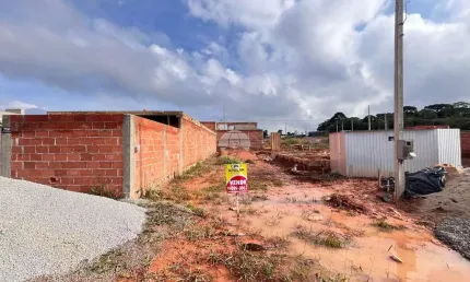 Terreno à venda na rua manchester, 744, gralha azul, fazenda rio grande por r$ 130.000