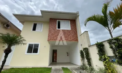 Casa em condomínio fechado com 3 quartos à venda na Rua Itajubá, --, Bom Retiro, Joinville, 118 m2 por R$ 850.000