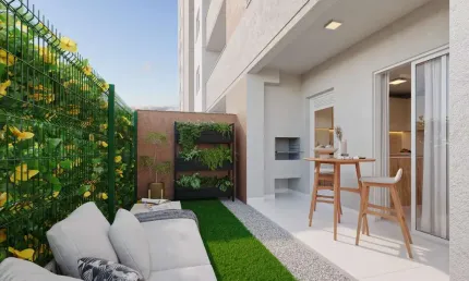 Apartamento com 2 quartos à venda na vice prefeito luiz carlos garcia, --, santo antônio, joinville por r$ 430.000