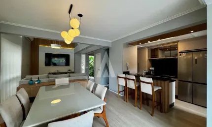 Casa em condomínio fechado com 3 quartos à venda na rua joão krisch, --, glória, joinville, 176 m2 por r$ 1.350.000