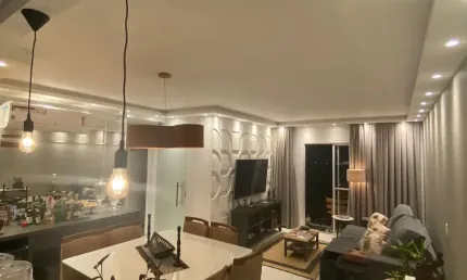 Apartamento mobiliado com 3 quartos à venda em Cuiabá com 89 metros