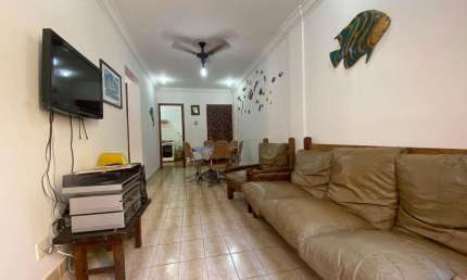 Apartamento para Venda em Guarujá, Enseada, 2 dormitórios, 2 banheiros, 1 vaga