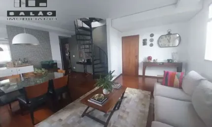 Cobertura com 4 quartos à venda na Rua Cristina, 89, Anchieta, Belo Horizonte por R$ 1.100.000