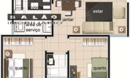 Cobertura com 2 quartos à venda na Rua Mosaico, 54, Santa Mônica, Belo Horizonte por R$ 370.000