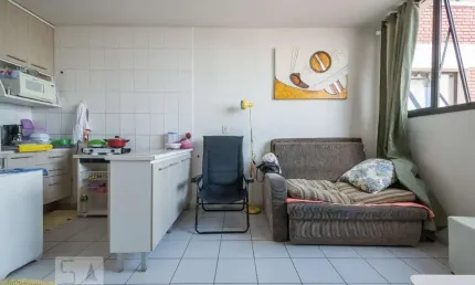 Apartamento à Venda - Santo Amaro , 1 Quarto,  44 m2