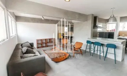 LIndo Apartamento 125m2  , 2 Suites  , Mobiliado com  1 Vaga -Modular Omicron