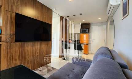 Apartamento para locação em São Paulo -SP: 1 quarto, 1 banheiro, 1 vaga de garagem, 35,00 m² na Moema