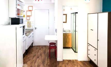 Apartamento à Venda - Santa Cecília, 1 Quarto,  28 m2