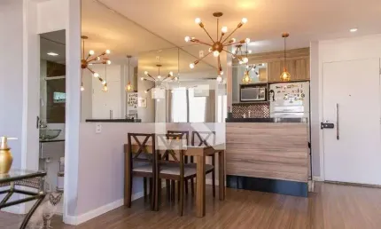 Apartamento à venda - jardim brasil , 3 quartos,  60 m2