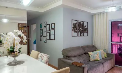 Apartamento à venda - vila das mercês, 3 quartos,  70 m2