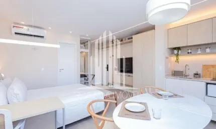 Excelente apartamento para locação no Itaim Bibi, São Paulo-SP: 1 quarto, 1 suite, 1 sala, 1 banheiro, 28,00 m² de área