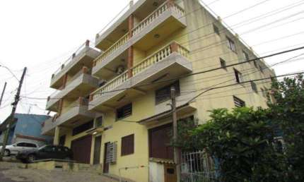 Apartamento no Bairro NONOAI com 35 m2, 1 dormitório, Banheiro social, Cozinha, Sacada, Sala de estar, Tanque