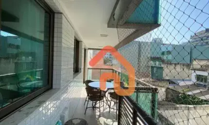 Apartamento com 2 dormitórios à venda, 90 m² por r$ 1.200.000,00 - charitas - niterói/rj