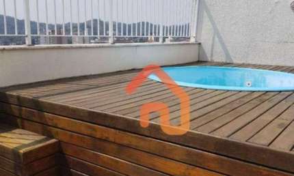 Excelente cobertura duplex de 3 quartos Fonseca!!!!
