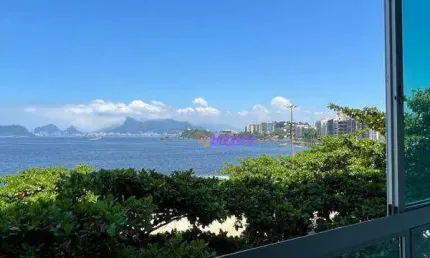 Apartamento Amplo, 4 quartos, 2 suítes, e a melhor vista da Cidade... Com 390 m² por R$ 4.200.000 - Icaraí - Niterói/RJ