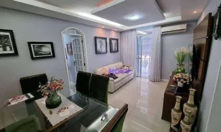 Apartamento com 3 dormitórios à venda, 90 m² por R$ 595.000,00 - Ingá - Niterói/RJ