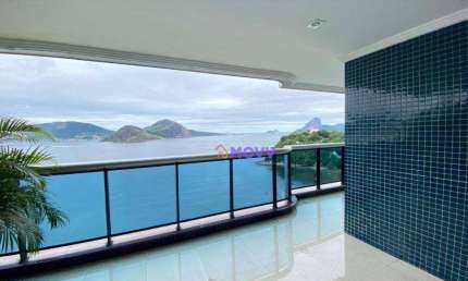 Apartamento com 4 dormitórios à venda, 321 m² por R$ 3.000.000,00 - Boa Viagem - Niterói/RJ