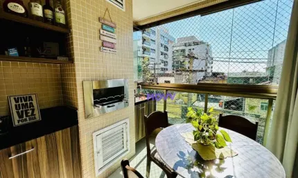 Apartamento 2 quartos (2 suítes), 1 vaga, varanda gourmet à venda, 88 m² por R$ 750.000 - Charitas - Niterói/RJ