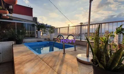 Cobertura com 3 dormitórios à venda, 220 m² por r$ 1.999.000,00 - icaraí - niterói/rj