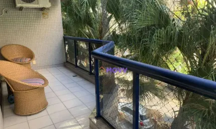 Apartamento com varanda, 3 quartos, suíte e 2 vagas à venda, 125 m², por R$ 898.000 - Icaraí - Niterói/RJ