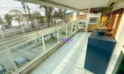 Apartamento frente mar com 3 dormitórios à venda, 136 m² por R$ 1.590.000 - São Francisco - Niterói/RJ