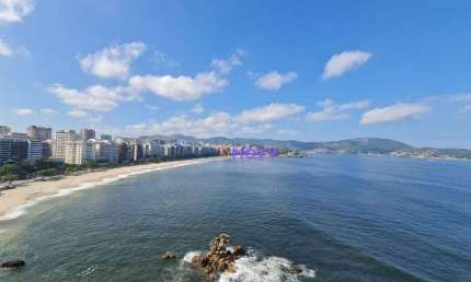 Cobertura Duplex de 472 m² de frente para o mar em Icaraí, com 4 quartos (2 suítes), à venda por R$ 4.950.000 – Niterói/RJ