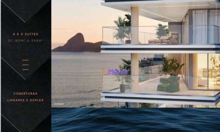 Apartamento com 3 dormitórios à venda, 140 m² por R$ 2.800.000,00 - Icaraí - Niterói/RJ