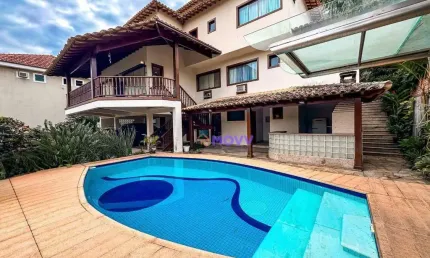 Casa com 7 dormitórios à venda, 407 m² por r$ 3.500.000,00 - piratininga - niterói/rj