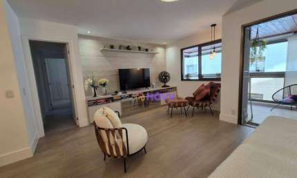 Apartamento com 3 dormitórios à venda, 118 m² por R$ 1.250.000,00 - Charitas - Niterói/RJ