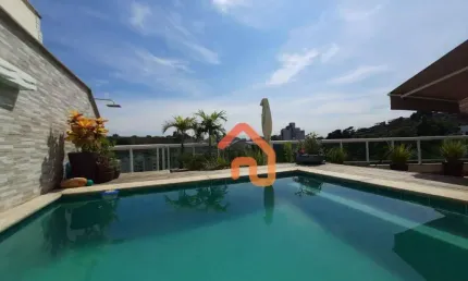 Cobertura com 4 dormitórios à venda, 270 m² por R$ 2.350.000,00 - Boa Viagem - Niterói/RJ