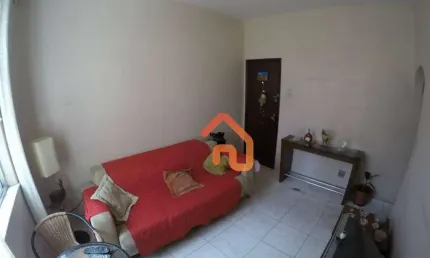 Apartamento 2 quartos, dependência completa à venda, 80 m² por r$ 329.000 - icaraí - niterói/rj