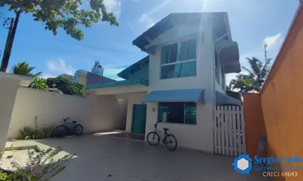 Casa pé na areia! 3 quartos - mezanino com vista pro mar itanhaem/sp