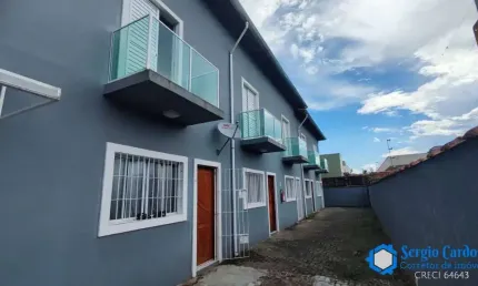 Sobrado em condominio fechado cibratel 2 -lado praia-2 quartos -itanhaem/sp